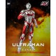 Figura articulada de Ultraman Suit C-Type de 31 cm en tonos plata y rojo