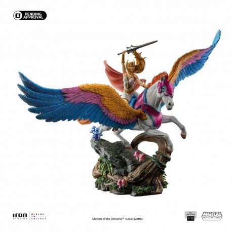 Statue She-Ra et Swiftwind Masters of the Universe