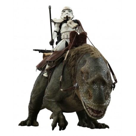 Figurine Sandtrooper sur Dewback de Star Wars 30 cm