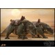 Figurine Sandtrooper sur Dewback de Star Wars 30 cm