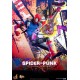 Figurine Spider-Punk à l'échelle 1/6 de Spider-Man