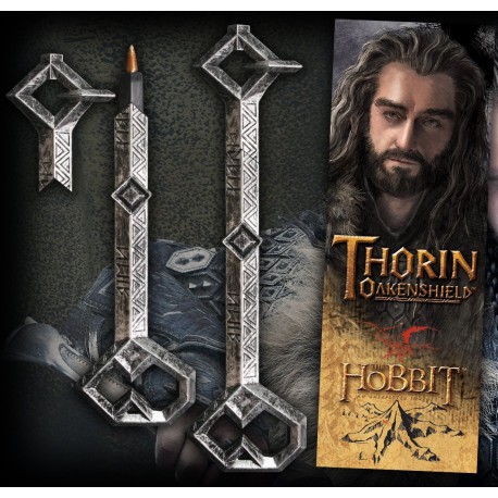 Bolígrafo y marcápaginas llave Thorin