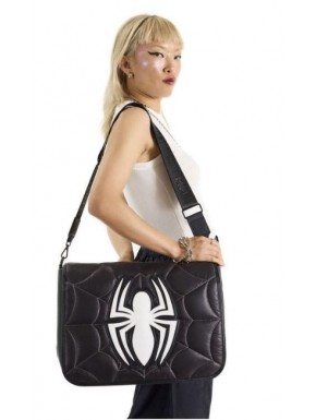 Bandolera negra Spider-Man Marvel por Loungefly
