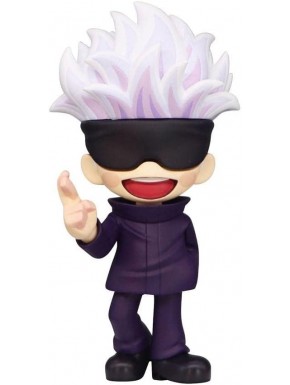 Figura Satoru Gojo de 14 cm en estilo caricatura