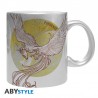 Taza metalizada Faukes el Fénix Harry Potter 320ml