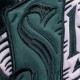 Sudadera de vellón Slytherin verde con capucha