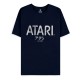 Camiseta azul marinho Atari 1972 com logo branco