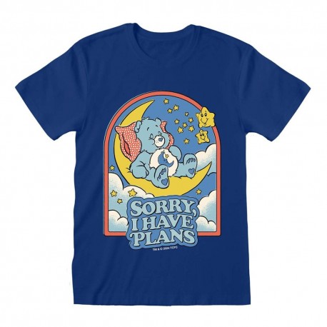 Camiseta azul Care Bears Sorry I Have Plans