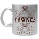 Caneca prateada de Harry Potter com design de Fênix