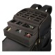 Mochila negra Enhance para RPG con compartimientos