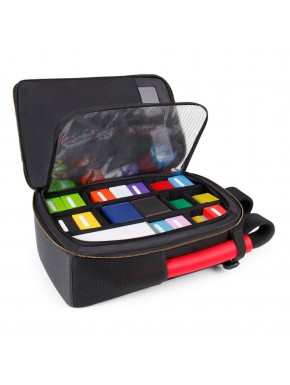 Mochila negra para cartas coleccionables Enhance TCG