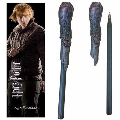 Set pen and bookmark Ron Weasley Harry Potter