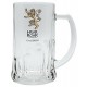 Caneca de vidro de cerveja de cristal Lannister de Game of Thrones