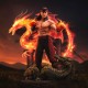 Estatua de Liu Kang de Mortal Kombat escala 1/10