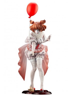 Estatua Bishoujo Pennywise 25 cm con globo rojo de Kotobukiya