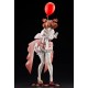 Estatua Bishoujo Pennywise 25 cm con globo rojo de Kotobukiya
