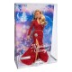 Muñeca Barbie Mariah Carey con vestido rojo brillante.