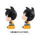 Estatuas de Son Goku y Vegeta de 11 cm con cojines