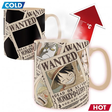 Taza Térmica One Piece Wanted