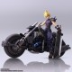 Figura y motocicleta Cloud Strife Hardy-Daytona de 15 cm