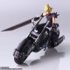 Figura y motocicleta Cloud Strife Hardy-Daytona de 15 cm