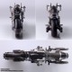Figura y motocicleta Cloud Strife Hardy-Daytona de 15 cm