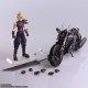 Figura y motocicleta Cloud Strife Hardy-Daytona de 15 cm