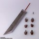 Figura y motocicleta Cloud Strife Hardy-Daytona de 15 cm