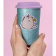 Travel mug Porcelain Pusheen Unicorn