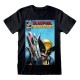 Camiseta negra Deadpool Wolverine Marvel