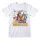 Camiseta blanca de Disney Hércules con personajes