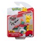 Pokémon figuras Pikachu, Perrserker, Hawlucha de 5 cm