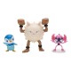 Pokémon Pack de 3 Figuras con Impidimp, Piplup y Primape
