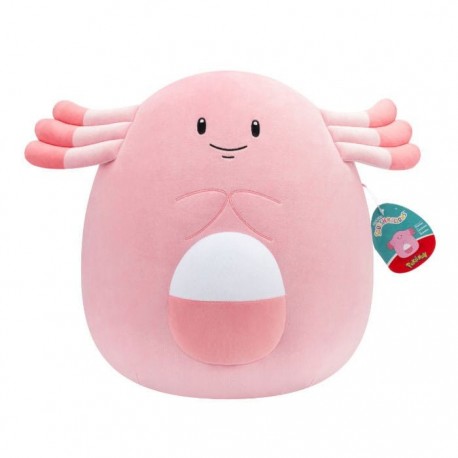 Peluche Leveinard Pokémon rose de 35 cm