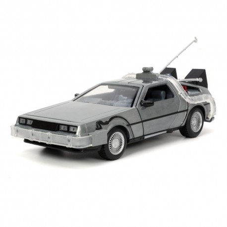 Modelo de DeLorean a escala 1/24 de Regreso al Futuro