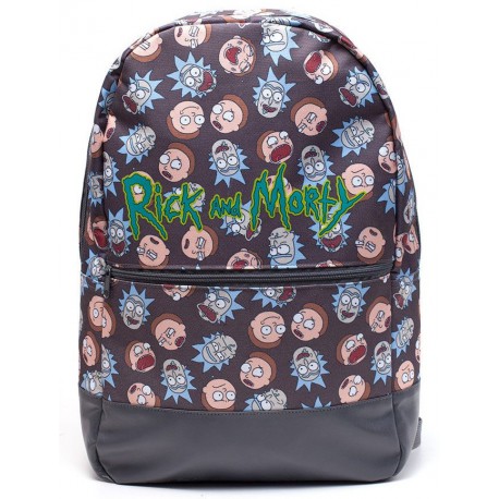 Backpack Rick & Morty Faces