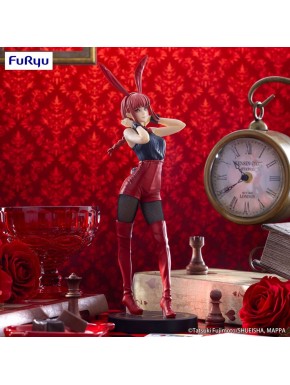 Estatua Makima BiCute Bunnies roja de Chainsaw Man