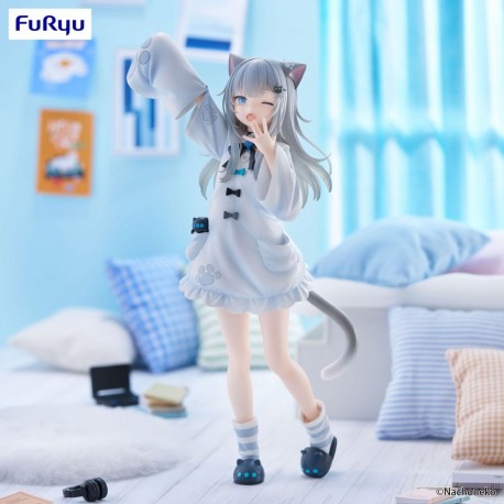 Estatua de PVC de Nachoneko de 24 cm