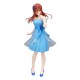 Estatua de Nakano Miku vestido azul de 21 cm