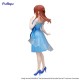 Estatua de Nakano Miku vestido azul de 21 cm