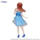 Estatua de Nakano Miku vestido azul de 21 cm