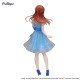 Estatua de Nakano Miku vestido azul de 21 cm
