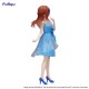 Estatua de Nakano Miku vestido azul de 21 cm