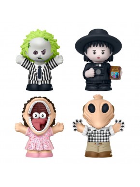 Pack de 4 minifiguras Beetlejuice Little People