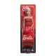 Muñeca Barbie 80 aniversario con vestido rojo de Mattel