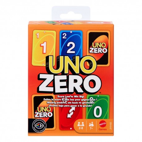 Jogo de cartas UNO Zero da Mattel