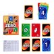 Jogo de cartas UNO Zero da Mattel