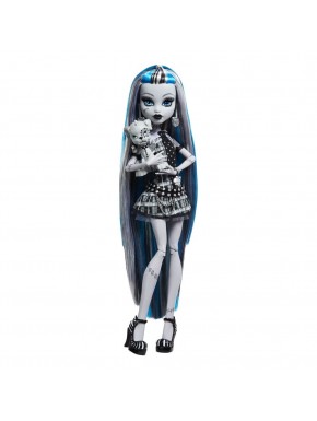 Muñeca Frankie Stein Monster High en blanco y negro