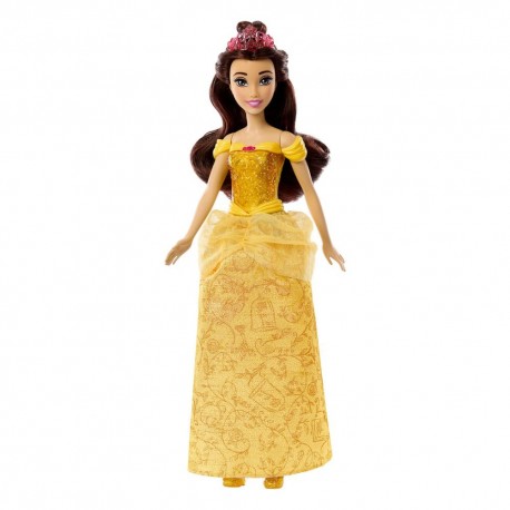 Poupée Belle Disney avec robe dorée
