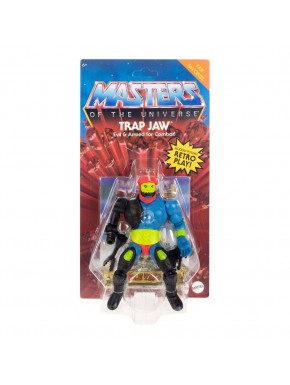 Figura Trap Jaw Masters of the Universe 14 cm em blister